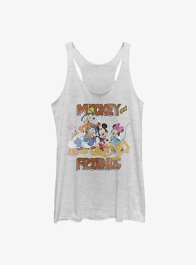 Disney Mickey Mouse And Friends Womens Tank Top