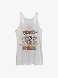 Disney Mickey Mouse And Friends Womens Tank Top