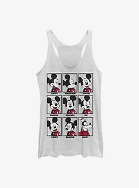 Disney Mickey Mouse Mood Womens Tank Top