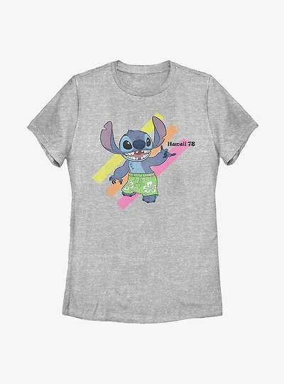 Disney Lilo And Stitch Aloha Womens T-Shirt