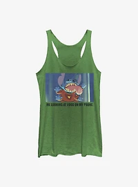 Disney Lilo And Stitch Drool Womens Tank Top