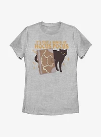 Disney Hocus Pocus Binx And Book Womens T-Shirt