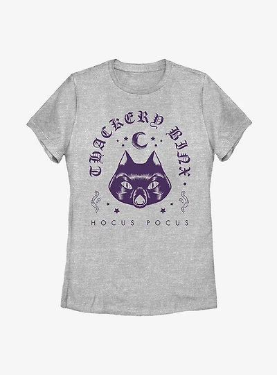 Disney Hocus Pocus Binx Tombstone Womens T-Shirt