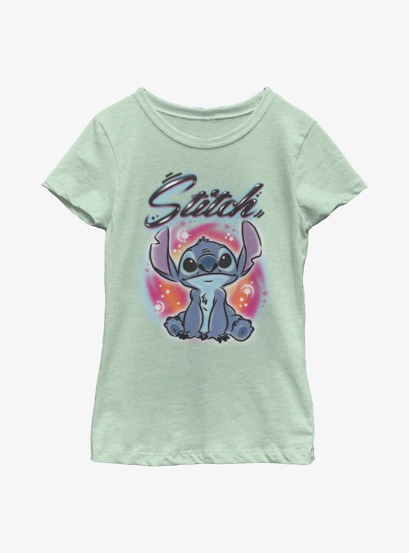 Disney Lilo And Stitch Airbrush Youth Girls T-Shirt