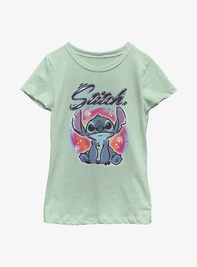 Disney Lilo And Stitch Airbrush Youth Girls T-Shirt