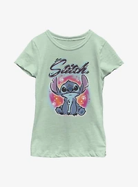 Disney Lilo And Stitch Airbrush Youth Girls T-Shirt
