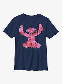 Disney Lilo And Stitch Heart Fill Youth T-Shirt
