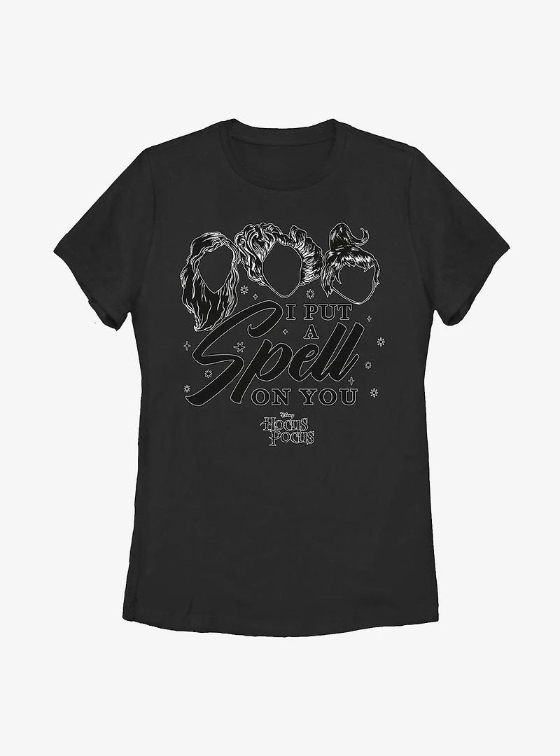 Disney Hocus Pocus Sisters Spell On You Womens T-Shirt