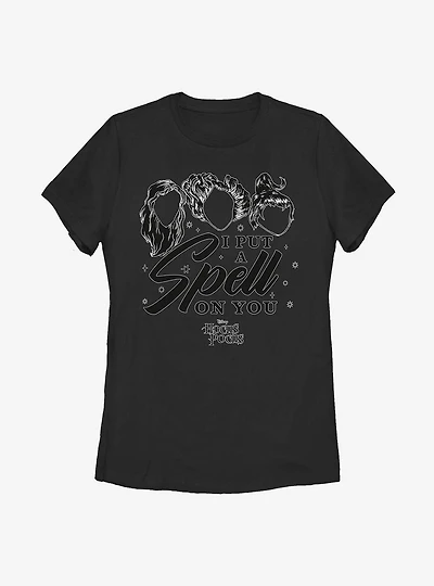 Disney Hocus Pocus Sisters Spell On You Womens T-Shirt