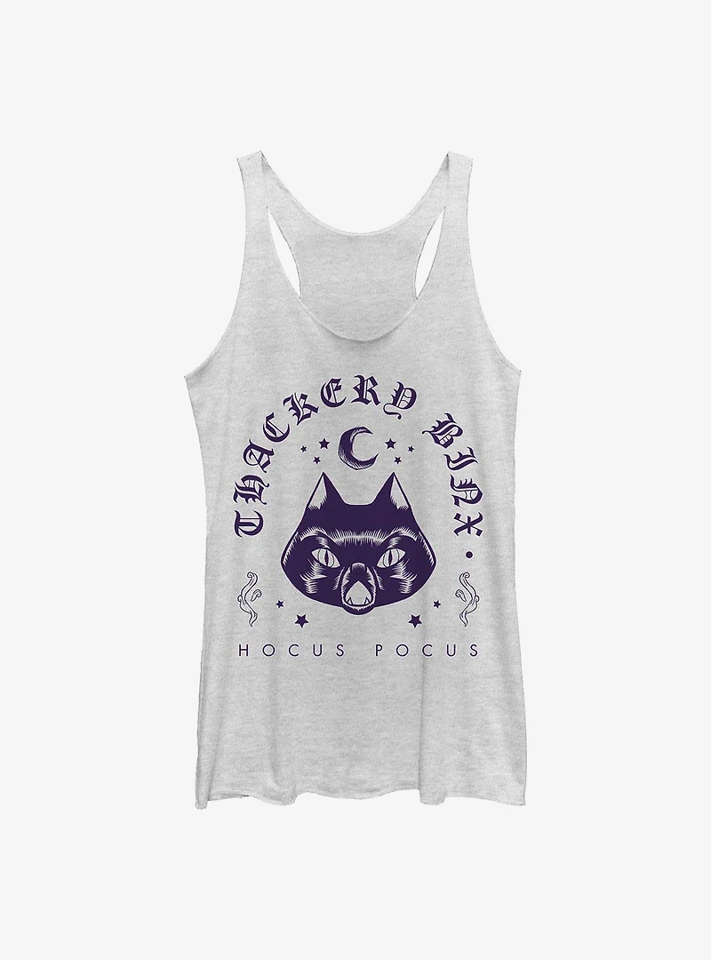 Disney Hocus Pocus Binx Tombstone Womens Tank Top
