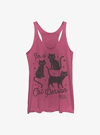 Disney Hocus Pocus Cat Person Womens Tank Top