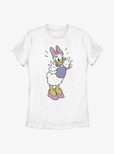Disney Daisy Duck Classic Vintage Womens T-Shirt