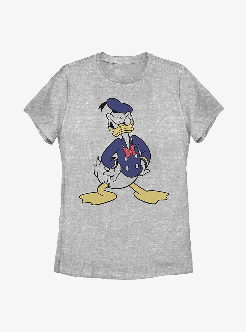 Disney Donald Duck Classic Vintage Womens T-Shirt