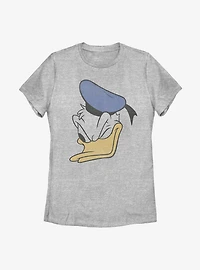 Disney Donald Duck Face Womens T-Shirt