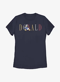 Disney Donald Duck Fashion Womens T-Shirt