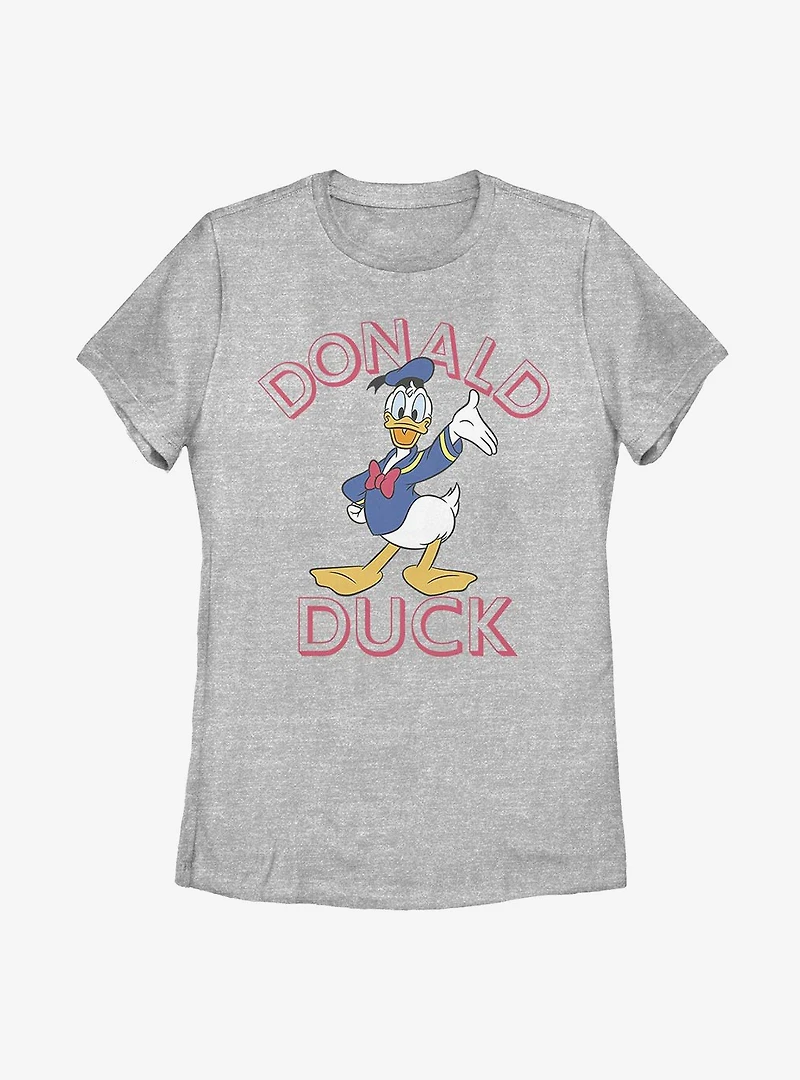 Disney Donald Duck Hello Womens T-Shirt