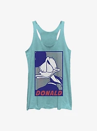 Disney Donald Duck Comic Pop Womens Tank Top