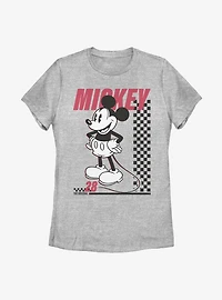 Disney Mickey Mouse Skate Twenty Eight Womens T-Shirt
