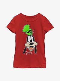 Disney Goofy Big Face Youth Girls T-Shirt