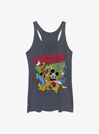 Disney Mickey Mouse Funky Bunch Womens Tank Top