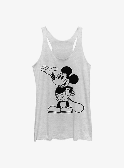 Disney Mickey Mouse Pose Womens Tank Top