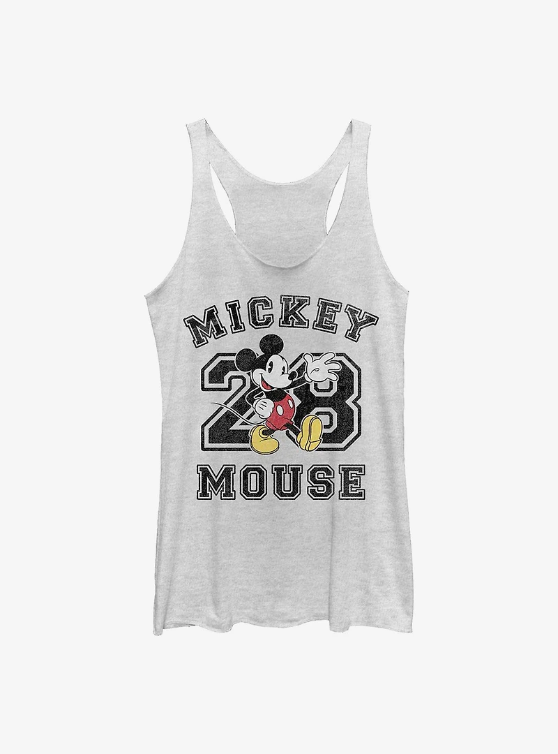 Disney Mickey Mouse Collegiate Womens Tank Top
