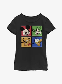 Disney Mickey Mouse And Friends Youth Girls T-Shirt