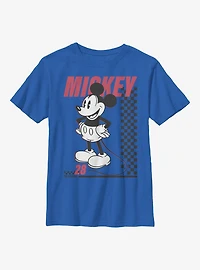 Disney Mickey Mouse Skate Twenty Eight Youth T-Shirt