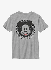 Disney Mickey Mouse Checkered Youth T-Shirt
