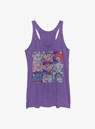 Disney Classic Cats Squared Womens Tank Top
