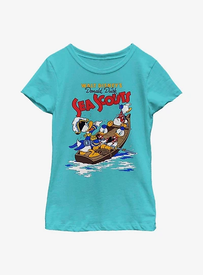 Disney Donald Duck Sea Scout Youth Girls T-Shirt