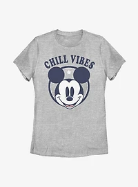 Disney Mickey Mouse Chill Vibes Womens T-Shirt