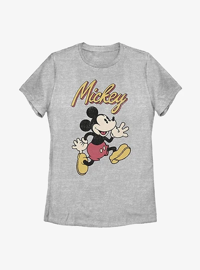Disney Mickey Mouse Vintage Womens T-Shirt