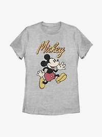 Disney Mickey Mouse Vintage Womens T-Shirt
