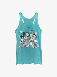 Disney Mickey Mouse 80s Womens Tank Top