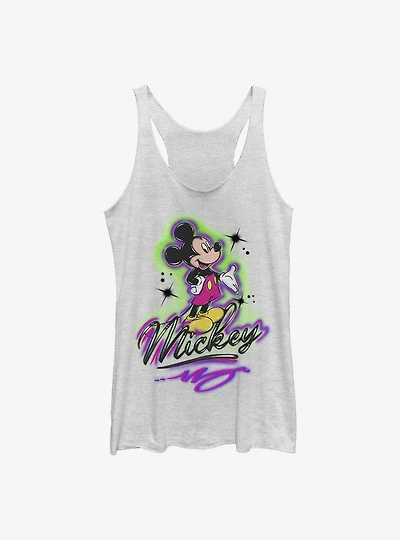 Disney Mickey Mouse Airbrush Womens Tank Top