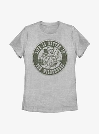 Disney Mickey Mouse Wilderness Womens T-Shirt