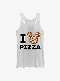 Disney Mickey Mouse Pizza Womens Tank Top