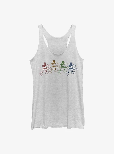 Disney Mickey Mouse Walk Womens Tank Top