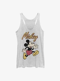 Disney Mickey Mouse Vintage Womens Tank Top
