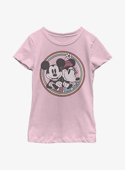 Disney Mickey Mouse Retro Minnie Youth Girls T-Shirt