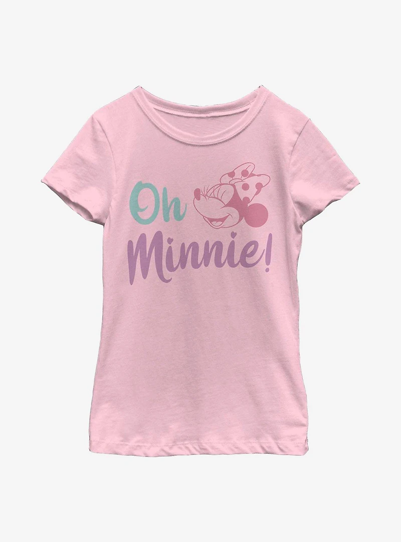 Disney Minnie Mouse Oh Youth Girls T-Shirt