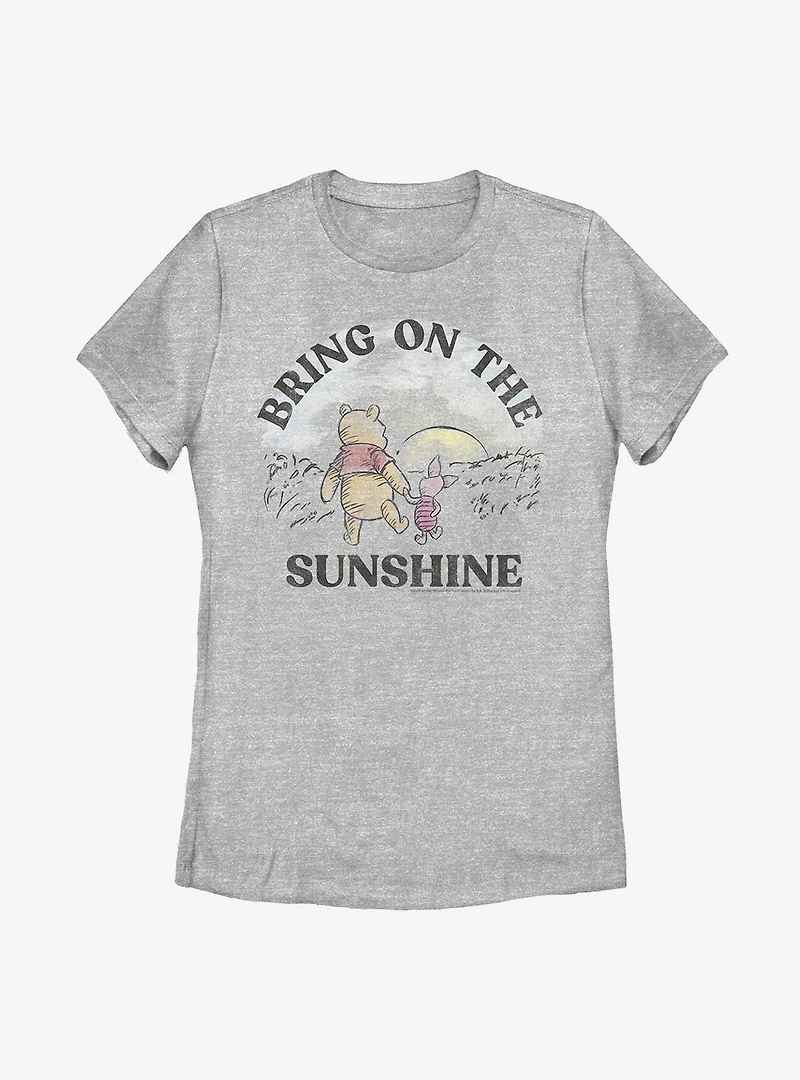 Disney Winnie The Pooh Bring On Sunshine Womens T-Shirt