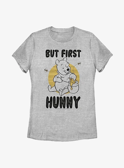 Disney Winnie The Pooh First Hunny Womens T-Shirt