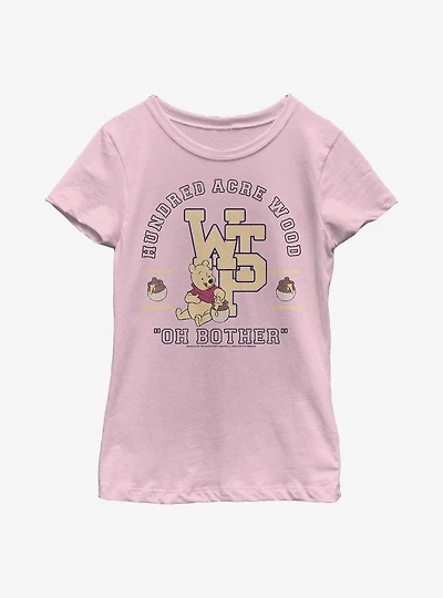 Disney Winnie The Pooh Collegiate Youth Girls T-Shirt