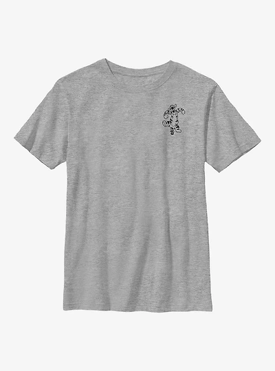Disney Winnie The Pooh Vintage Line Tigger Youth T-Shirt