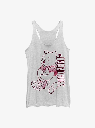 Disney Winnie The Pooh Piglet Hugs Womens Tank Top