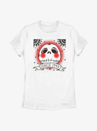 Disney The Nightmare Before Christmas Tattoo Town Womens T-Shirt