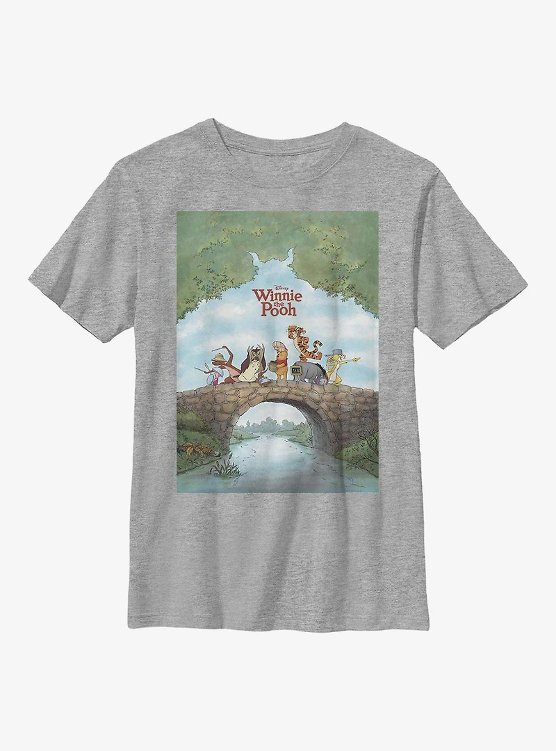 Disney Winnie The Pooh Poster Youth T-Shirt