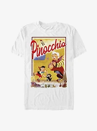 Disney Pinocchio Story Book Poster T-Shirt